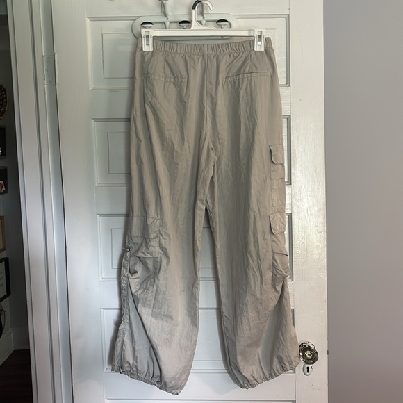 Zara Light Gray/Tan Cargo Pants - Picture 5 of 6